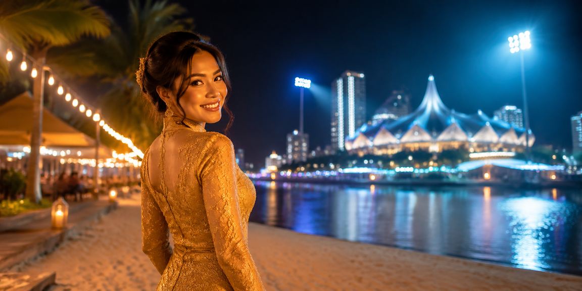 Proses deposit Kuching gaya kebaya Malaysia transaksi dalam talian